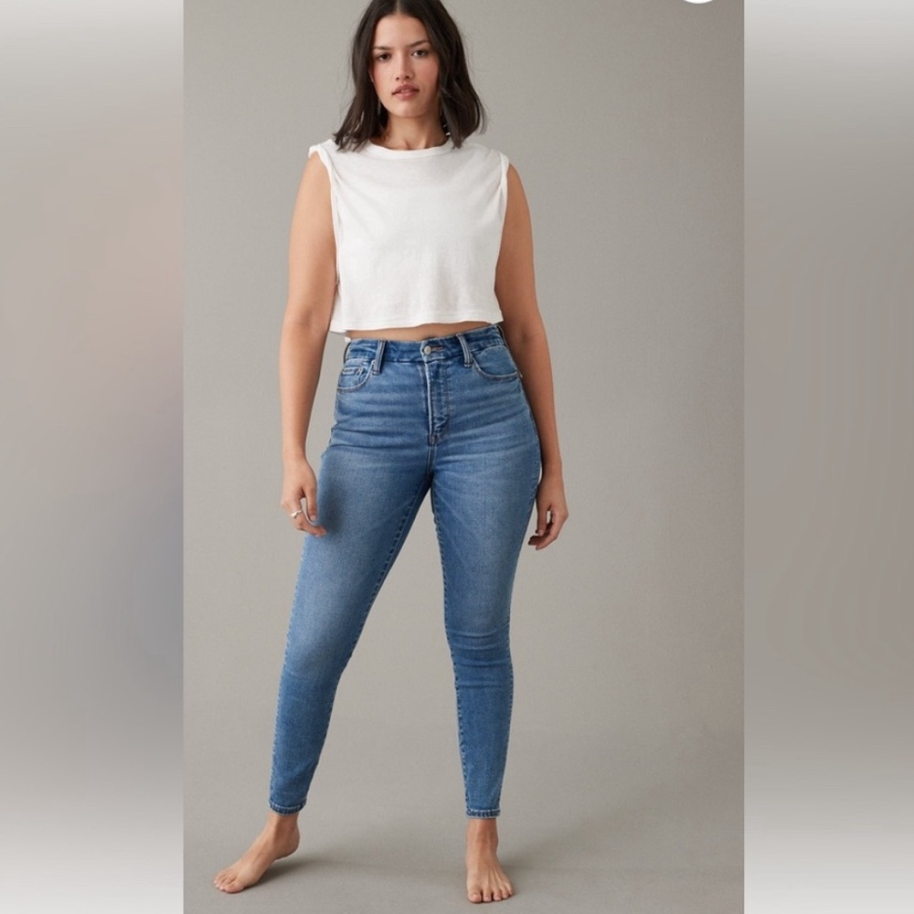 American Eagle Luxe Stretch AE BFF Jegging Women’s Size S One Size Fits Three